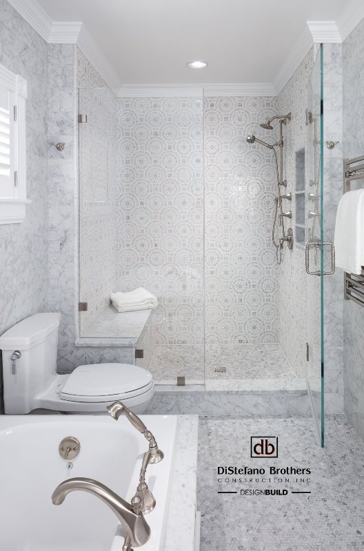 Rhode Island Ocean View Bathroom Remodels MedTile